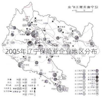 2005年辽宁保险业企业地区分布