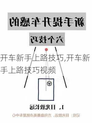 开车新手上路技巧,开车新手上路技巧视频