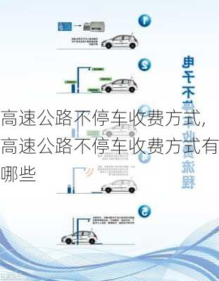 高速公路不停车收费方式,高速公路不停车收费方式有哪些