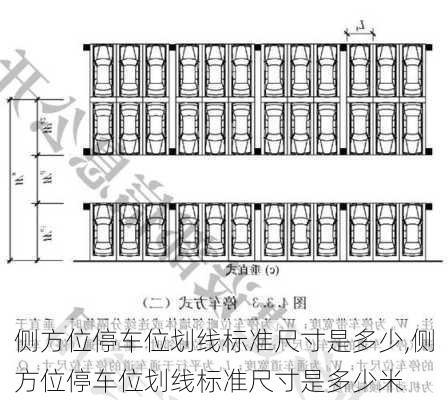 侧方位停车位划线标准尺寸是多少,侧方位停车位划线标准尺寸是多少米
