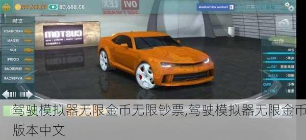 驾驶模拟器无限金币无限钞票,驾驶模拟器无限金币版本中文