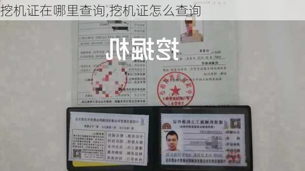 挖机证在哪里查询,挖机证怎么查询