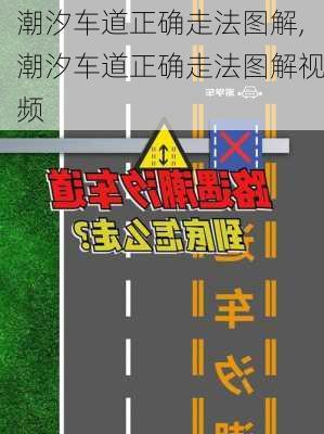 潮汐车道正确走法图解,潮汐车道正确走法图解视频