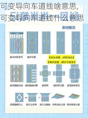 可变导向车道线啥意思,可变导向车道线什么意思