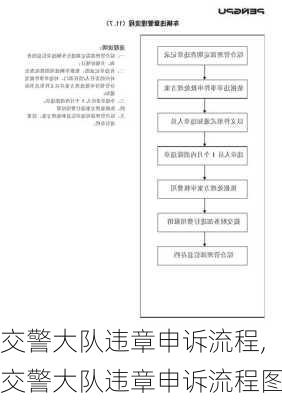 交警大队违章申诉流程,交警大队违章申诉流程图