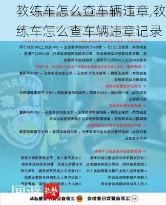 教练车怎么查车辆违章,教练车怎么查车辆违章记录