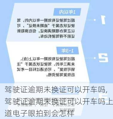 驾驶证逾期未换证可以开车吗,驾驶证逾期未换证可以开车吗上道电子眼拍到会怎样