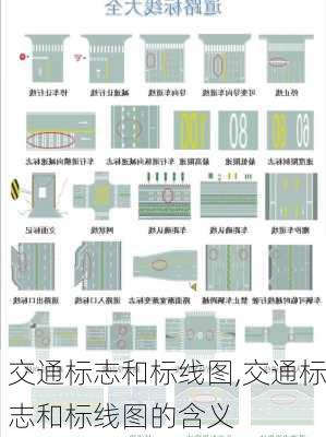 交通标志和标线图,交通标志和标线图的含义