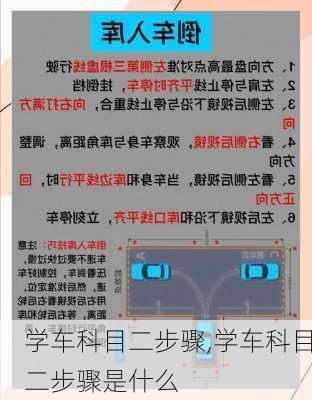 学车科目二步骤,学车科目二步骤是什么