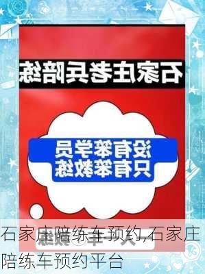 石家庄陪练车预约,石家庄陪练车预约平台