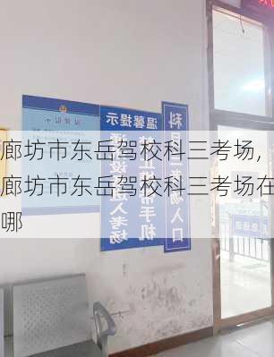 廊坊市东岳驾校科三考场,廊坊市东岳驾校科三考场在哪