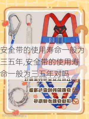 安全带的使用寿命一般为三五年,安全带的使用寿命一般为三五年对吗