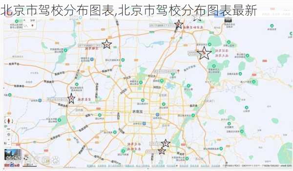 北京市驾校分布图表,北京市驾校分布图表最新