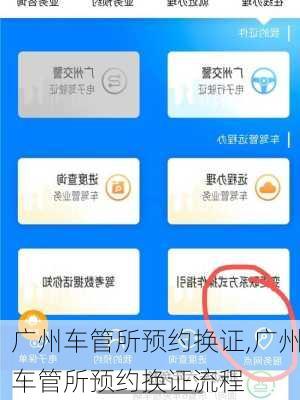 广州车管所预约换证,广州车管所预约换证流程