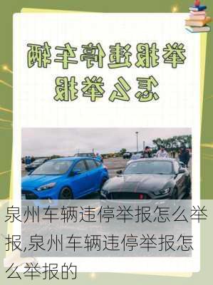 泉州车辆违停举报怎么举报,泉州车辆违停举报怎么举报的