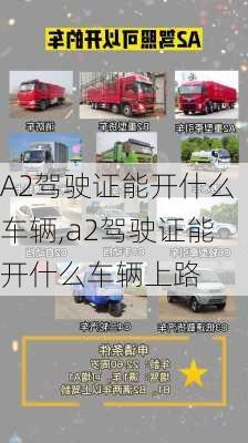 A2驾驶证能开什么车辆,a2驾驶证能开什么车辆上路