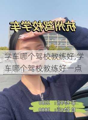 学车哪个驾校教练好,学车哪个驾校教练好一点