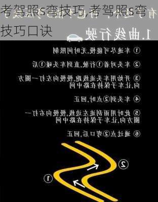 考驾照s弯技巧,考驾照s弯技巧口诀