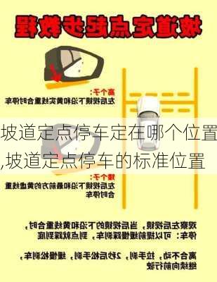 坡道定点停车定在哪个位置,坡道定点停车的标准位置