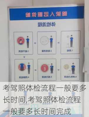 考驾照体检流程一般要多长时间,考驾照体检流程一般要多长时间完成