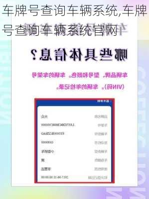 车牌号查询车辆系统,车牌号查询车辆系统官网