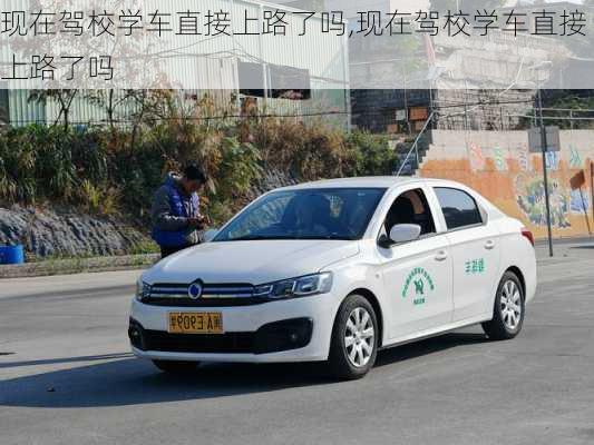 现在驾校学车直接上路了吗,现在驾校学车直接上路了吗