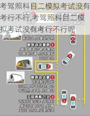 考驾照科目二模拟考试没有考行不行,考驾照科目二模拟考试没有考行不行呢